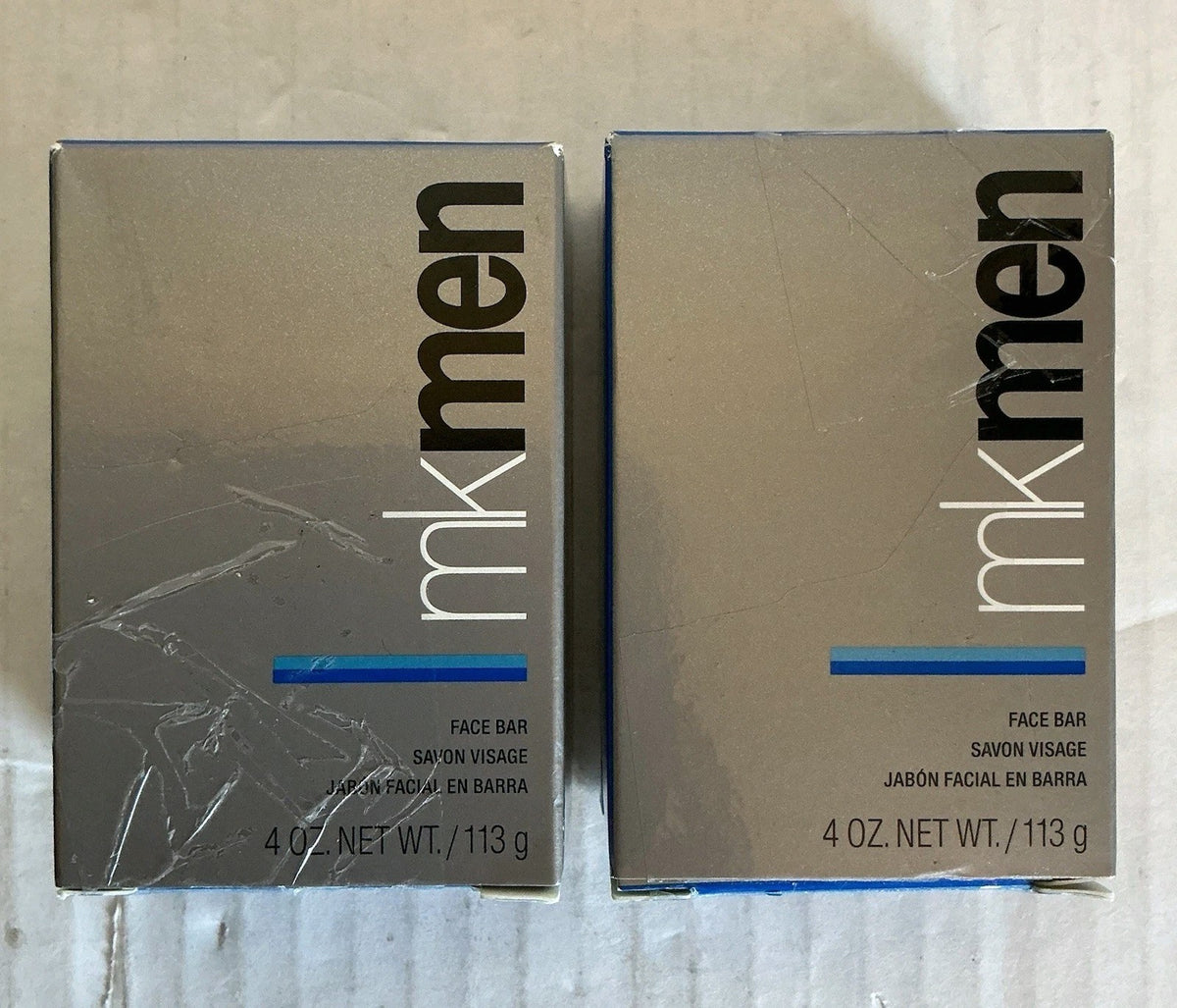 Men's Face Bar 4oz - 2 Pack - Cleansing Facial Soap for Men - Discontinued
