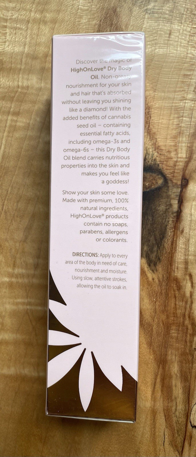 High on Love Dry Body Oil 3.4 oZ /100 mL New In Sealed Box Full size