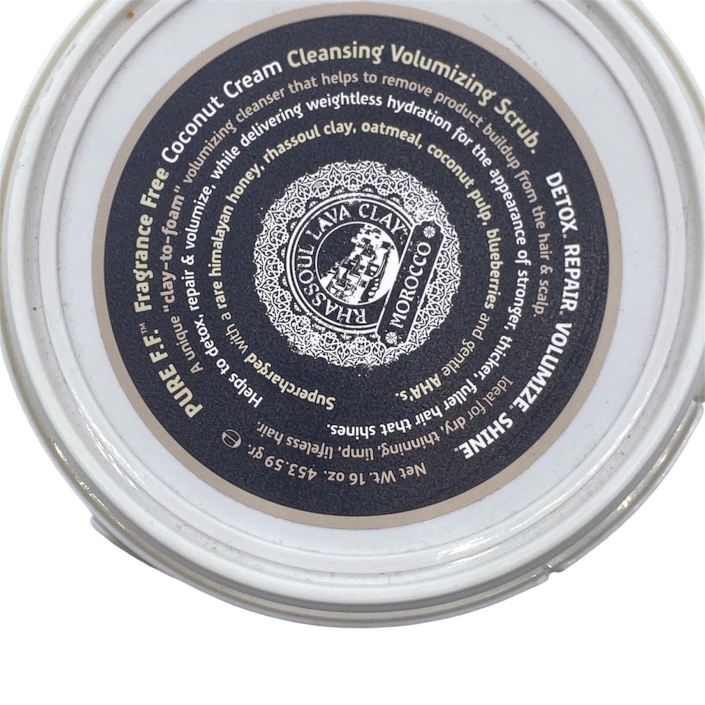 Fragrance-Free Cleansing Volumizing Scrub 16 oz - Hypoallergenic & Nourishing
