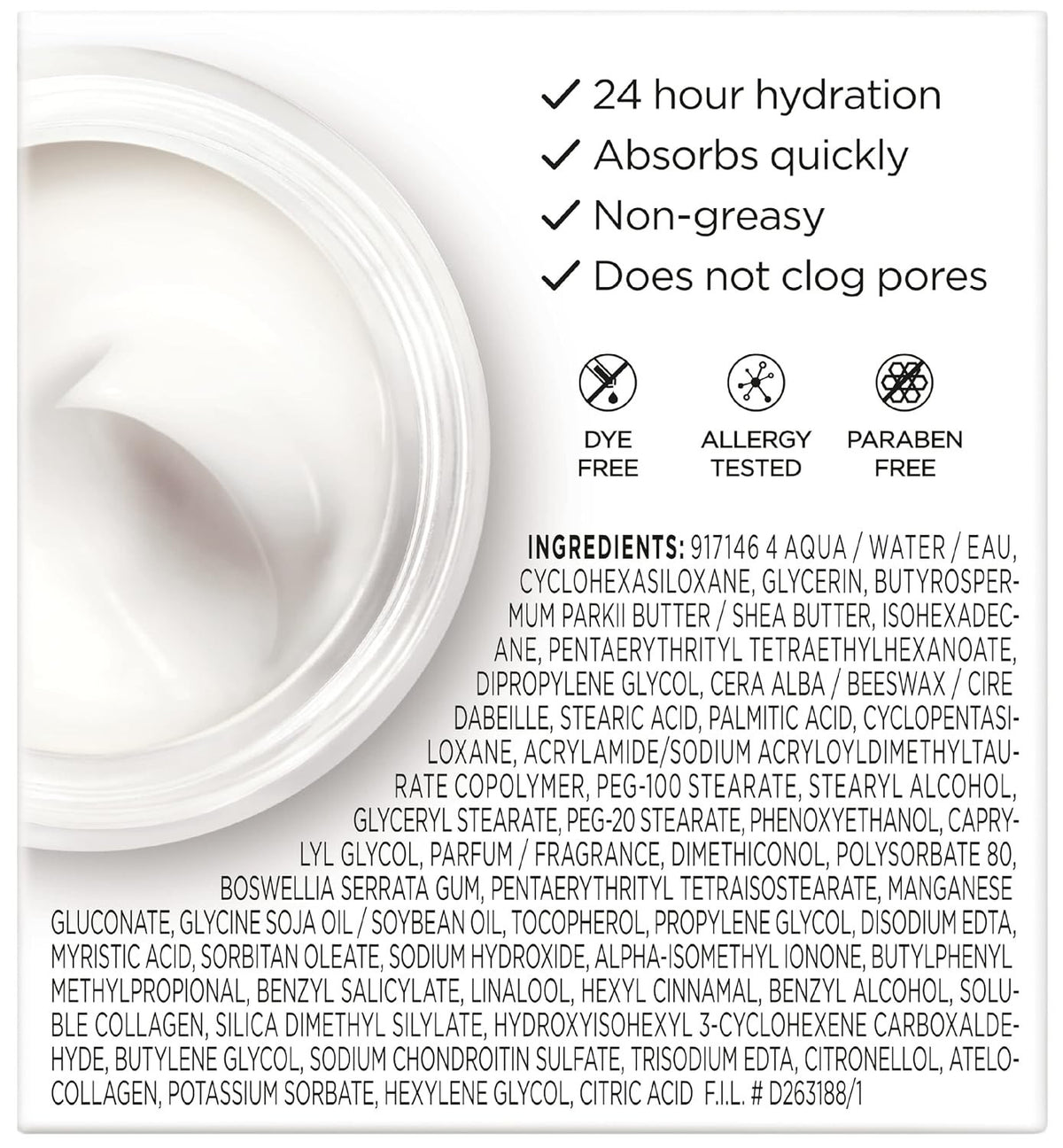 Collagen Face Cream for Dark Spots & Wrinkles - Hydrating Anti-Aging Serum