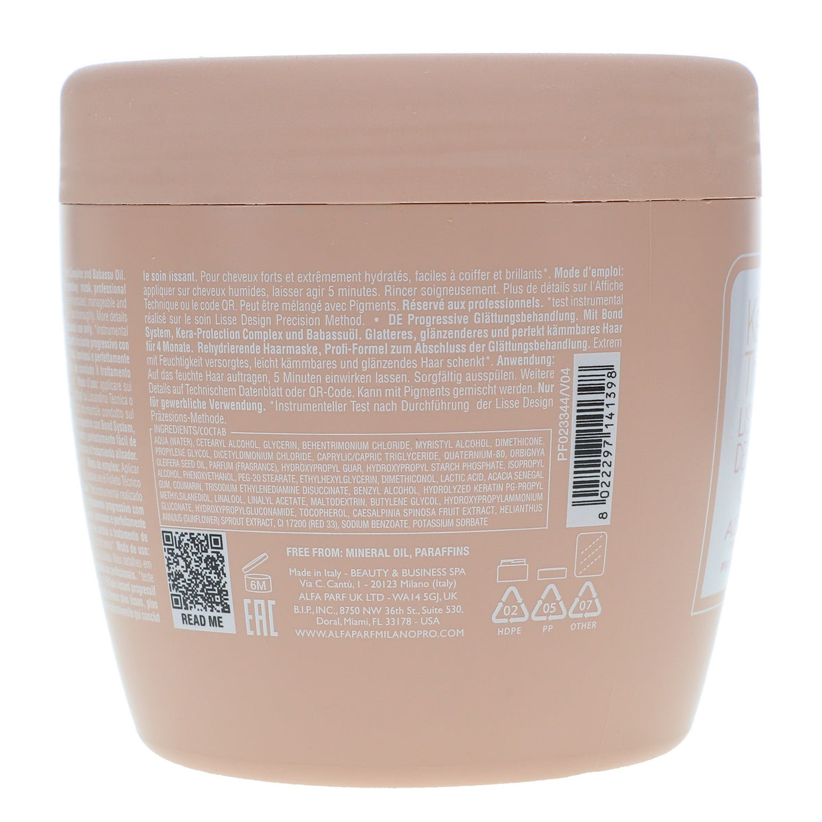 Keratin Hair Mask for Smoothing & Repair - 16.8 oz Salon-Quality Treatment