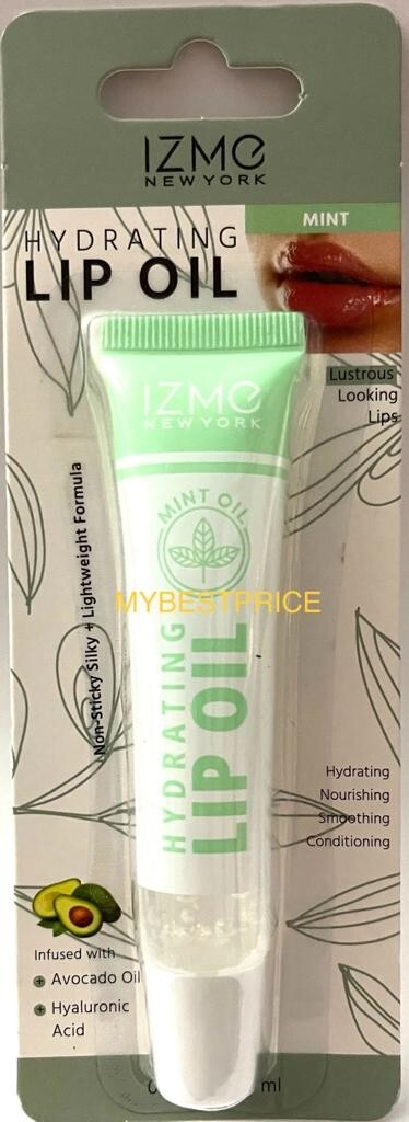 Hydrating Lip Oil with Mint - Moisturizing, Sooting, Long-Lasting Lip Treatment