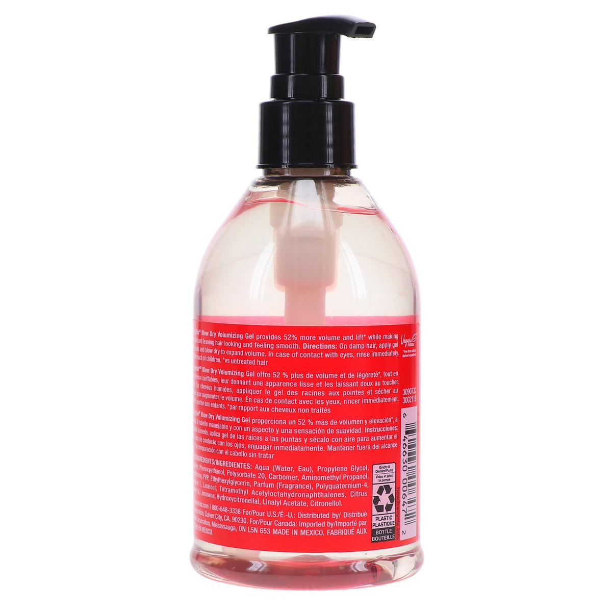Volumizing Hair Gel 8.5 oz - Pack of 2 for Thick, Full Locks