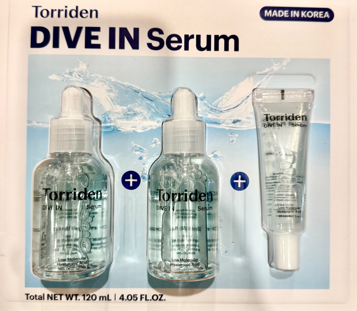 Dive In Hydrating Serum 3-Piece Set - 120ML Total