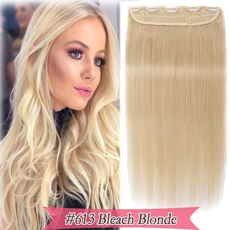 Remy Human Hair Clip-In Extensions 3/4 Full Head Natural Styles 16-20 Inches