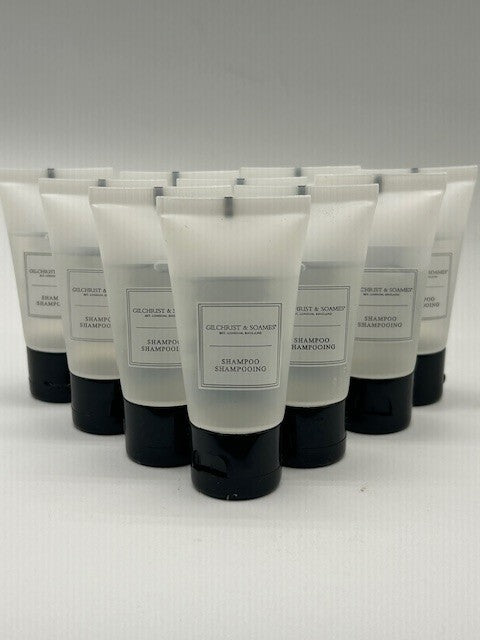 Travel Size Shampoo Set - Gilchrist & Soames London Collection - 10 x 1 Fl Oz
