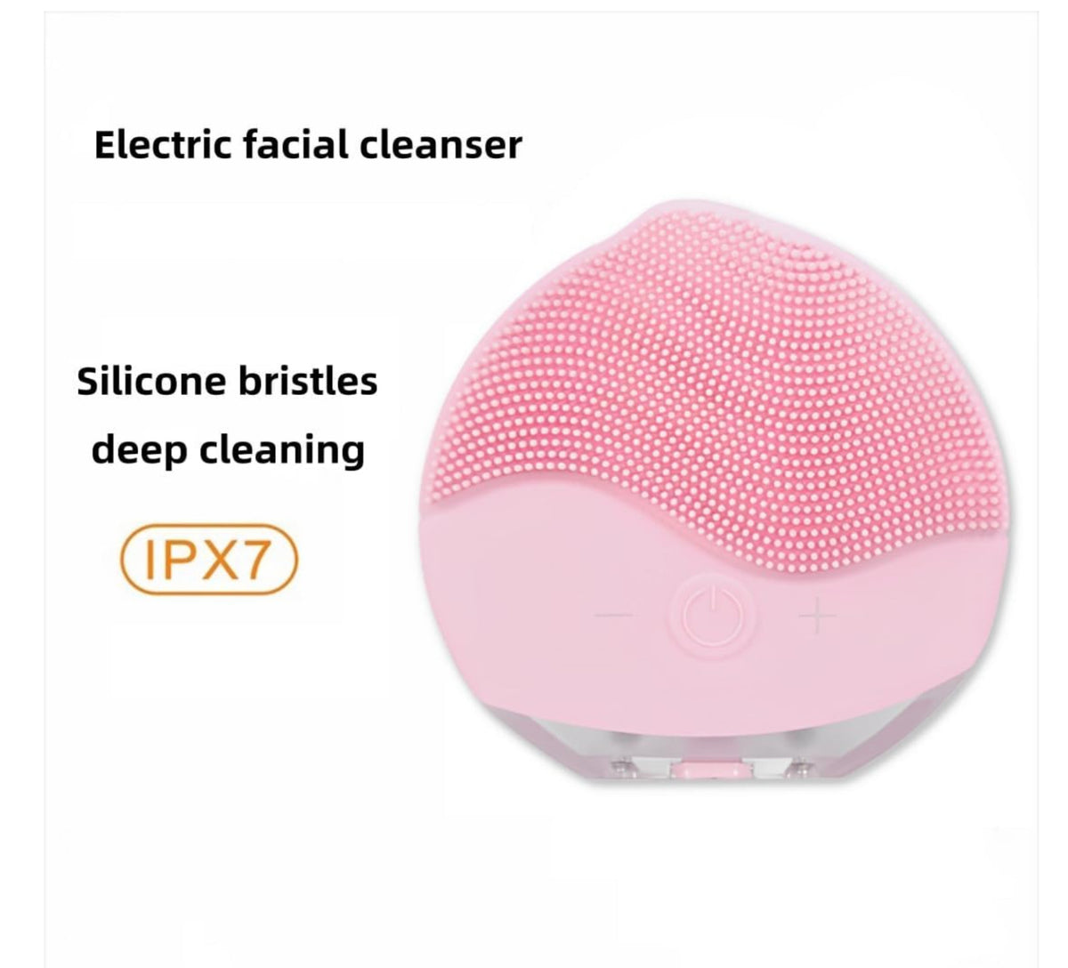 Facial Cleansing Brush Anti Aging Massager, Waterproof Silicone Skin Care Tool