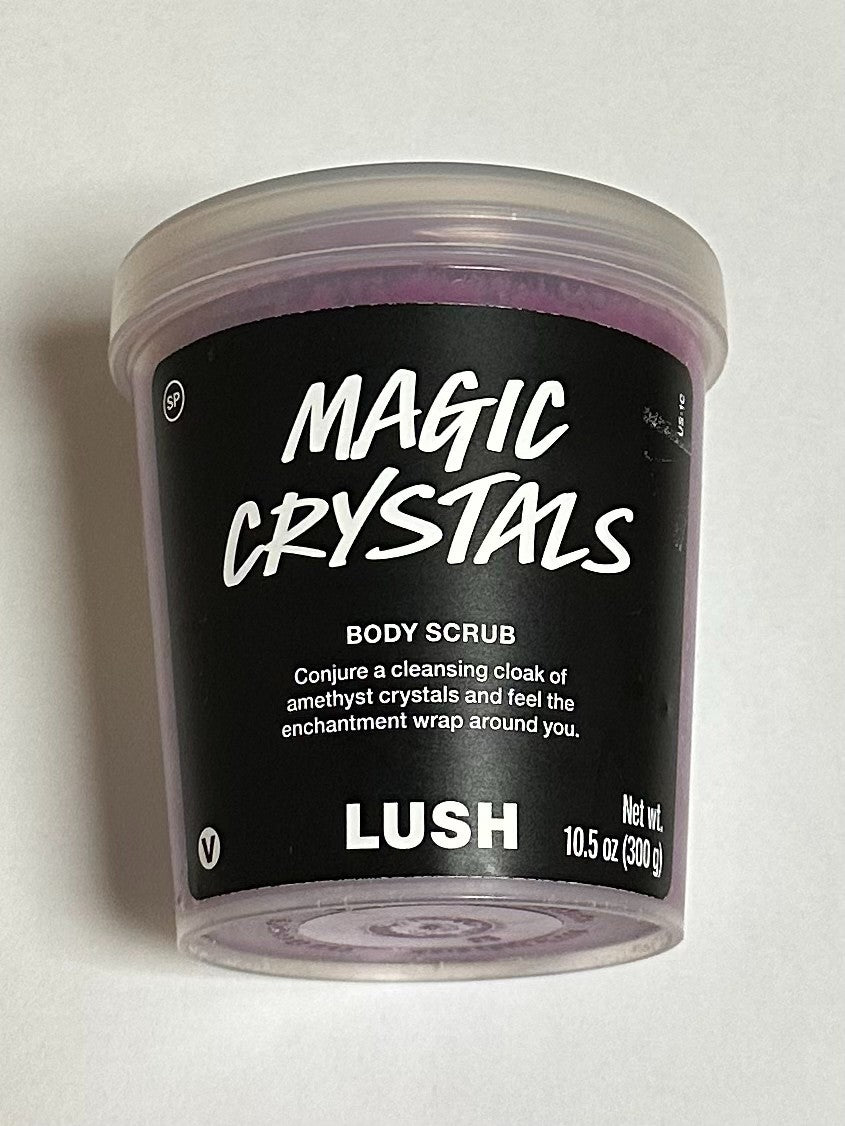 Lush Magic Crystals Body Scrub 10.5 oz - Oct 13, 2026 Suggested Use