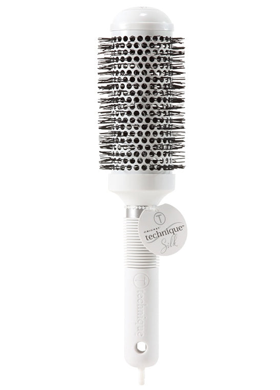 Silicone & Ceramic Infused Thermal Hair Brush 1 3/4 Inch - Anti-Frizz Shine