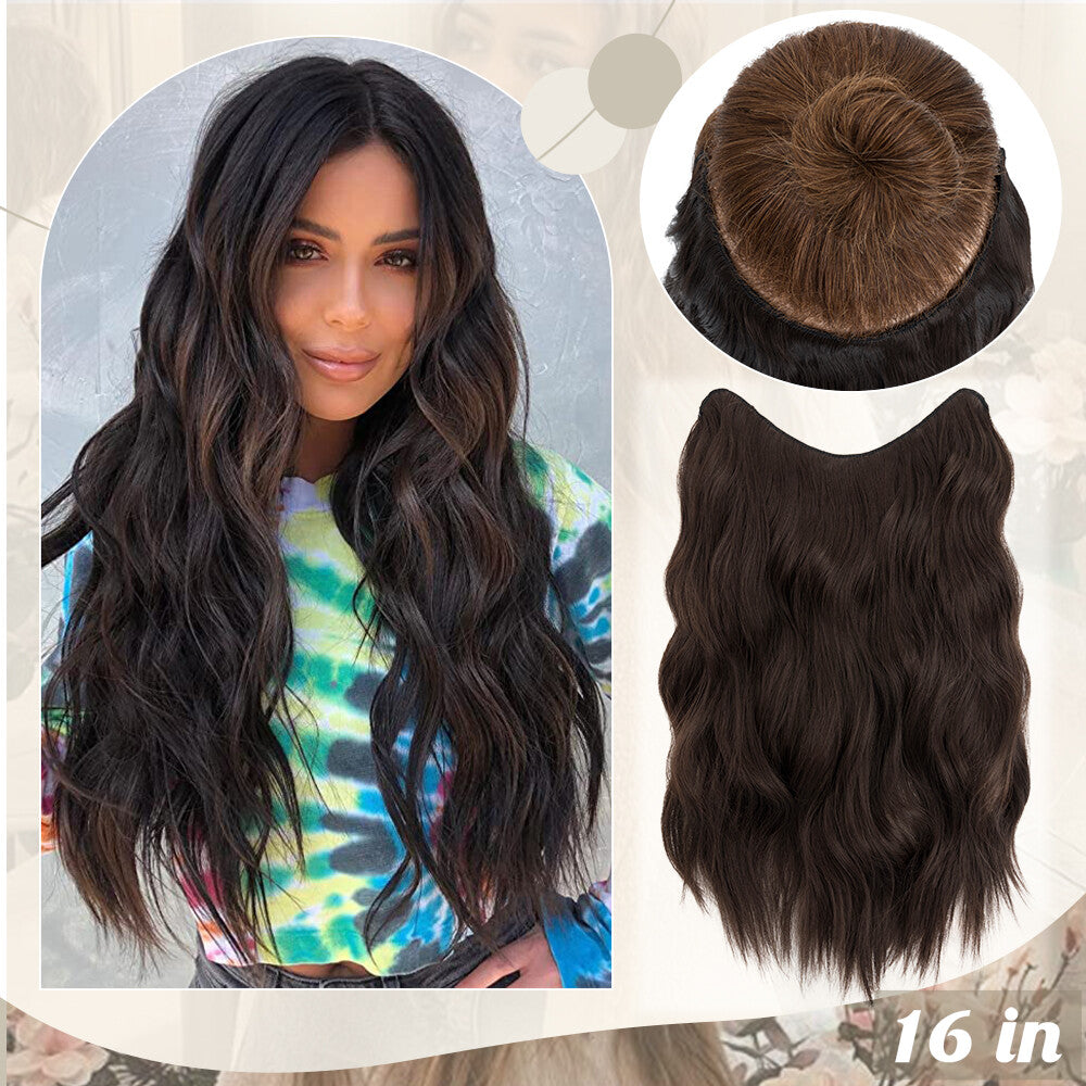 V-Shape & U-Part Clip-In Hair Extensions - Full Head Highlight, Multiple Lengths & Colors
