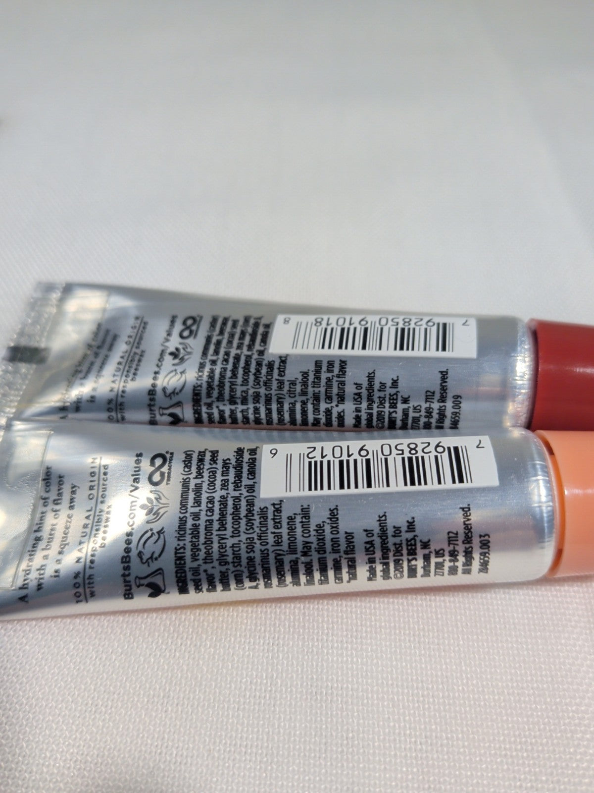 Tinted Lip Balm Set - Mandarin Granita & Sweet Peach, 2 Pack