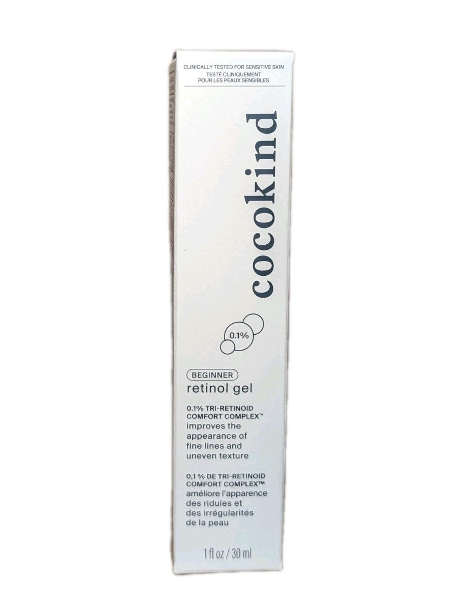Cocokind Retinol Gel 0.1% for Fine Lines - 1 Fl Oz, New