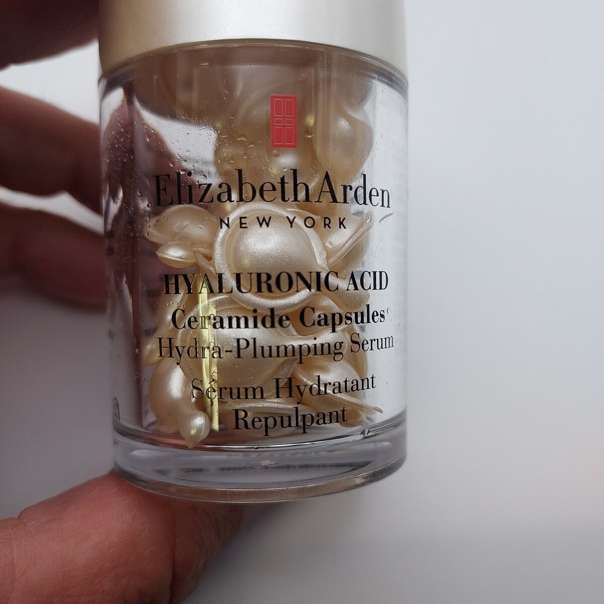 Elizabeth Arden Hyaluronic Acid Ceramide Face Serum Capsules Hydrating 30 Count