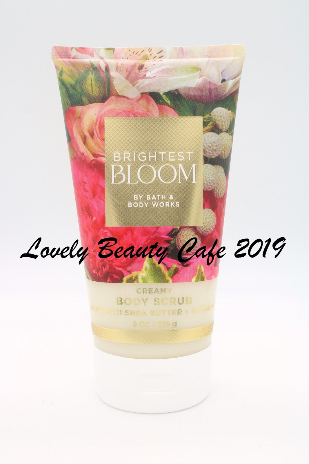 BATH & BODY WORKS / BRIGHTEST BLOOM CREAMY SCRUB 8 OZ