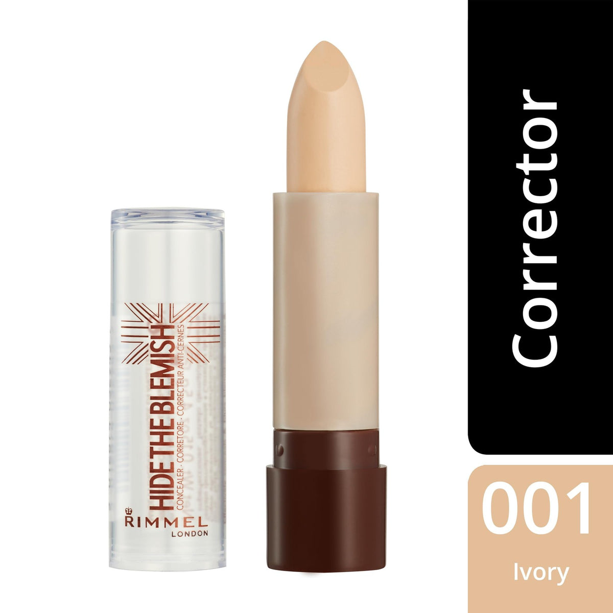 Face Concealer Stick for Blemish Coverage, Ivory - Flawless Skin