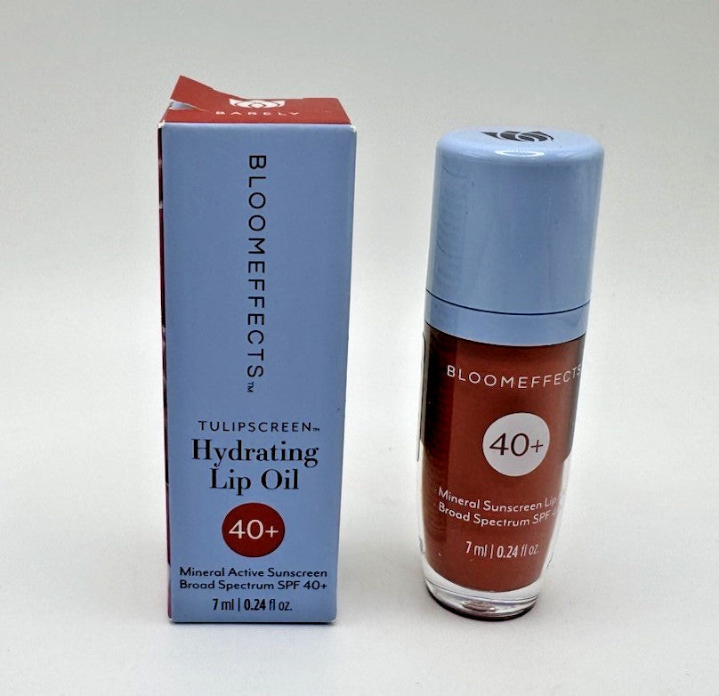Hydrating Lip Oil SPF 40 with Color - Moisturizing Lip Gloss with Sun Protection