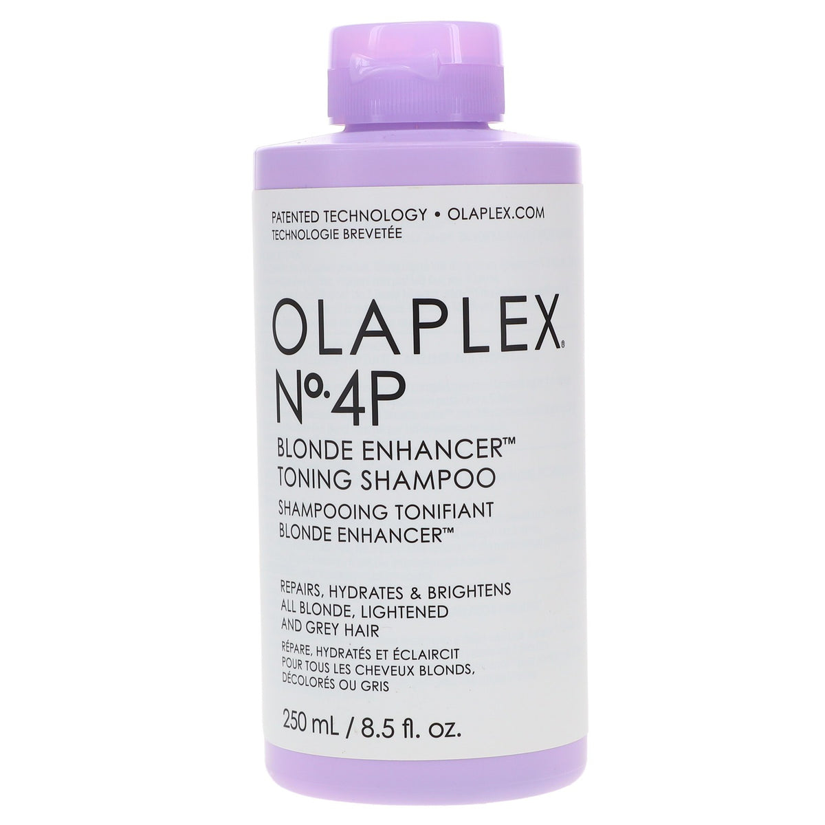 Olaplex No.4P Blonde Enhancer Toning Shampoo - Sulfate-Free, Brightening 8.5 oz