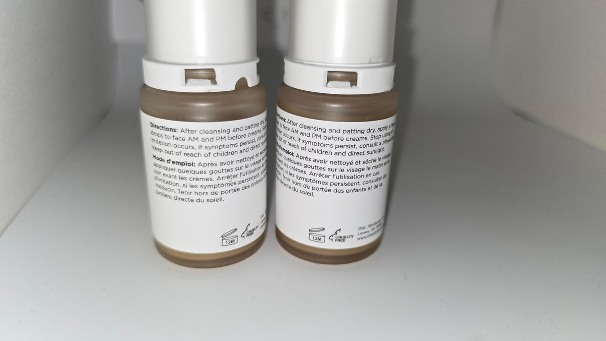 Brightening Face Serum with Vitamin C & Hyaluronic Acid - 2 Pack, 1 oz