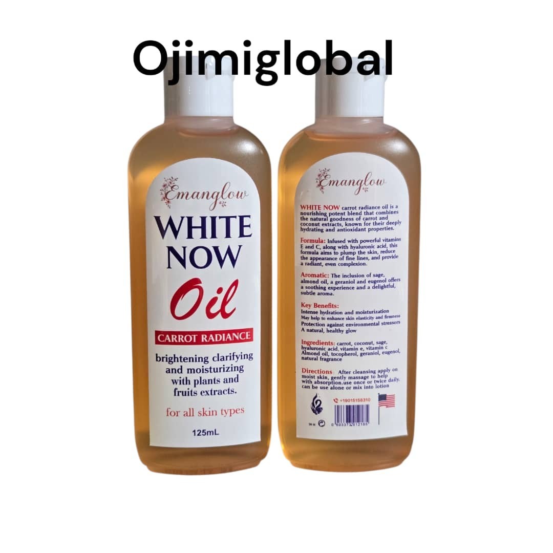 Hydrating Brightening Carrot & Coconut Oil Set for Skin - 2pcs