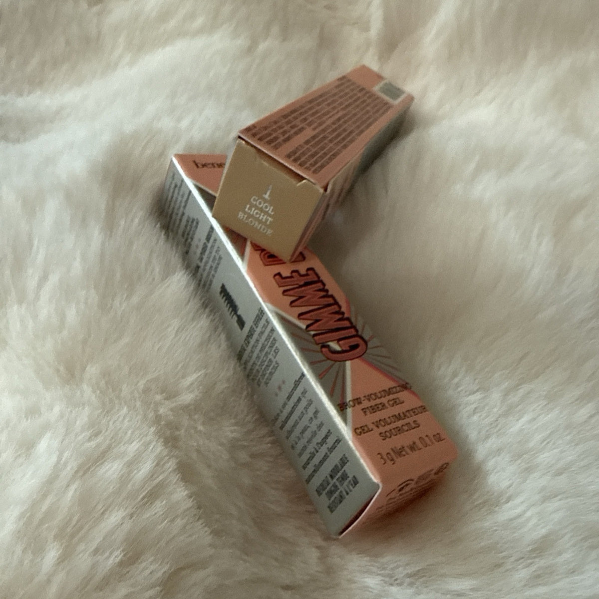 Benefit Gimme Brow+ Volumizing Fiber Gel - Cool Light Blonde 0.1 oz