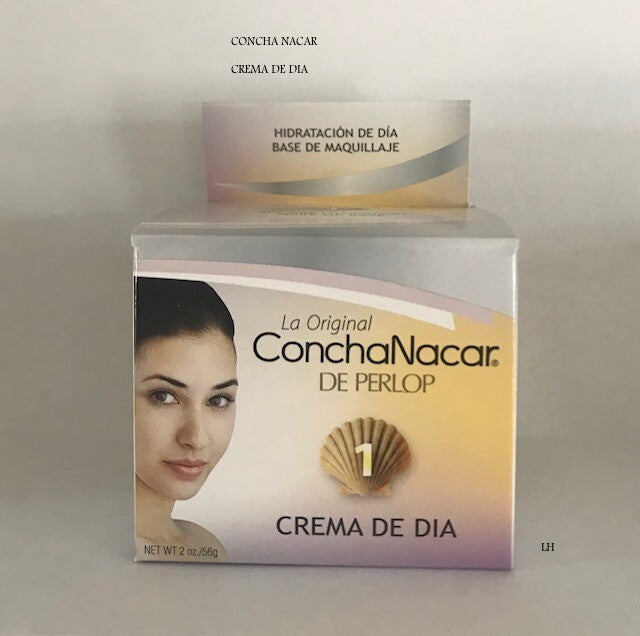 Concha Nacar Day Cream with SPF - 2 oz Moisturizer & Makeup Base