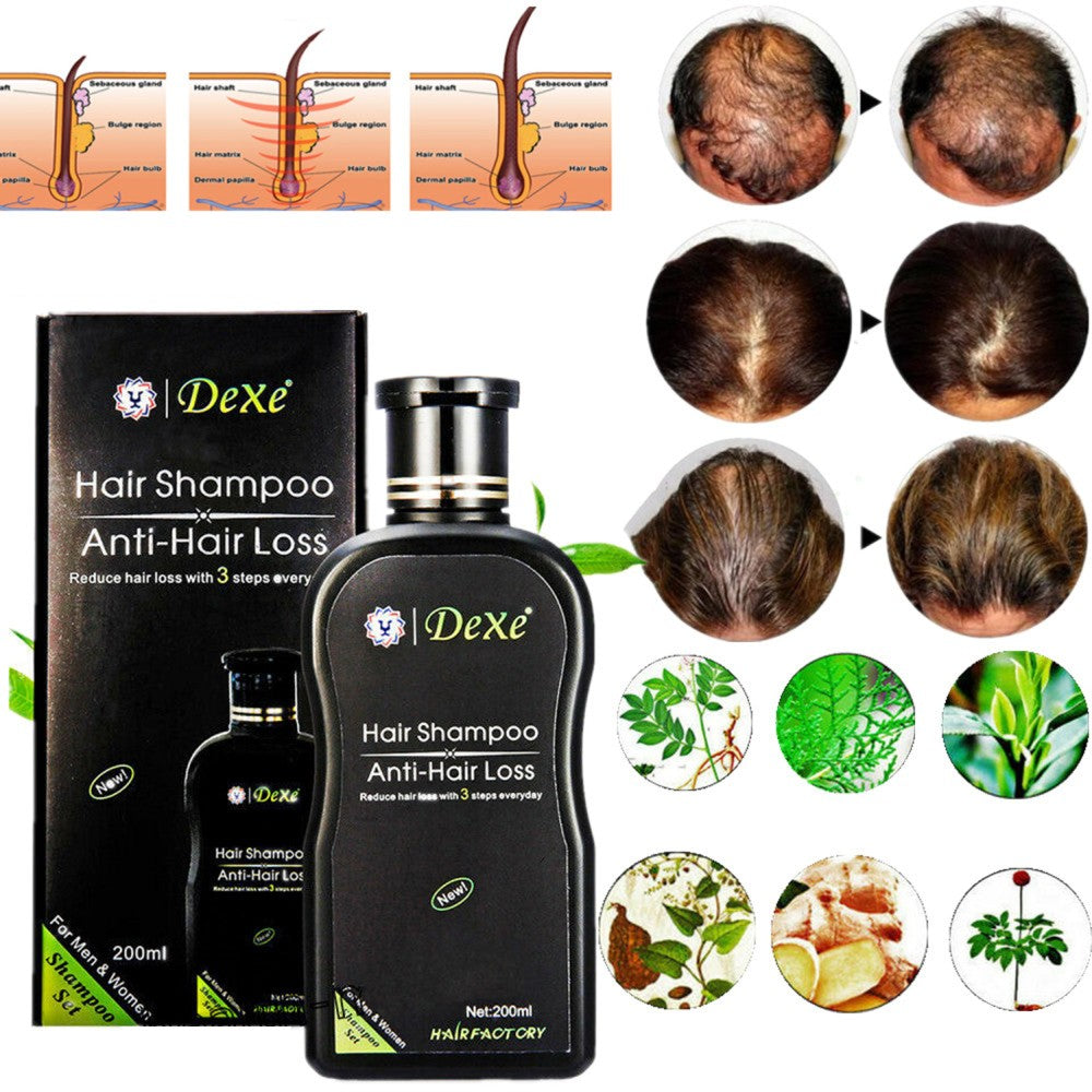 Anti-Hair Loss Shampoo 200ml - Natural Herbal Formula