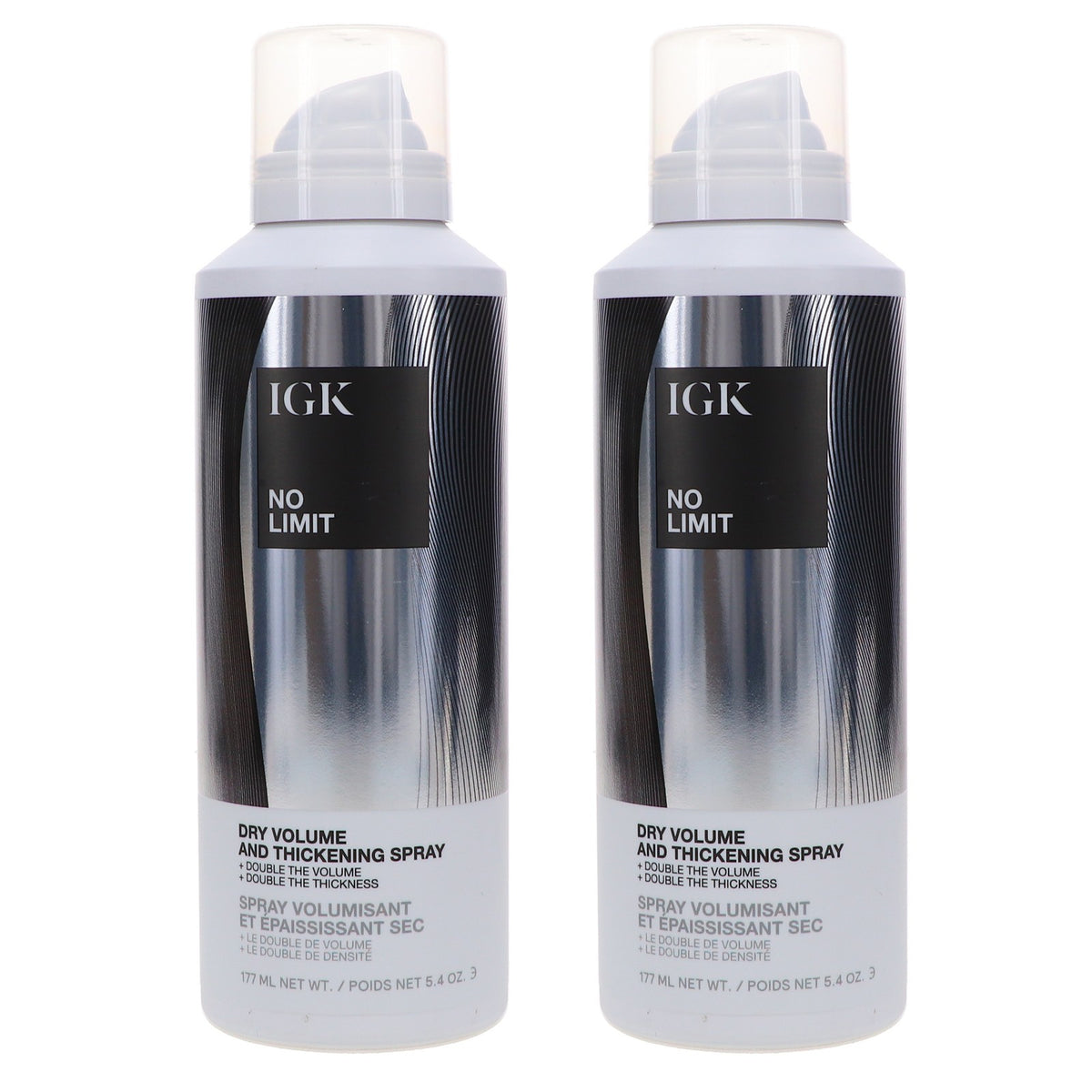 Dry Volume & Thickening Hair Spray - 5.4 oz Pack of 2