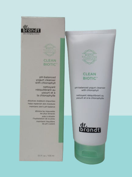 Dr Brandt Clean Biotic pH-Balanced Yogurt Cleanser 3.5 oz - Pack of 2