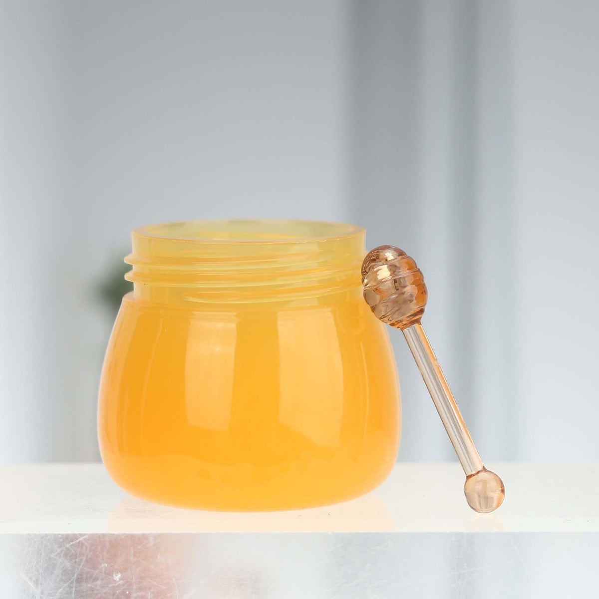 20 Pack 6g Plastic Honey Pot Jars for Lip Balm and Cosmetics