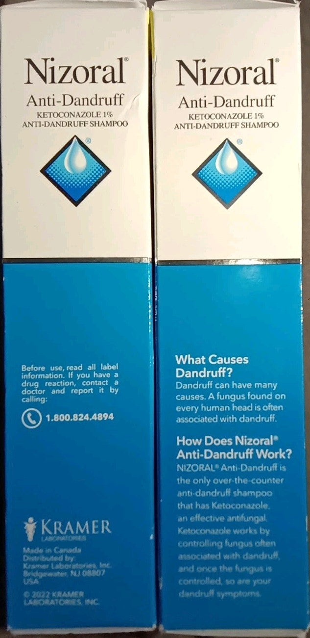 Nizoral Anti-Dandruff Shampoo 1% Mint Complex, 14oz