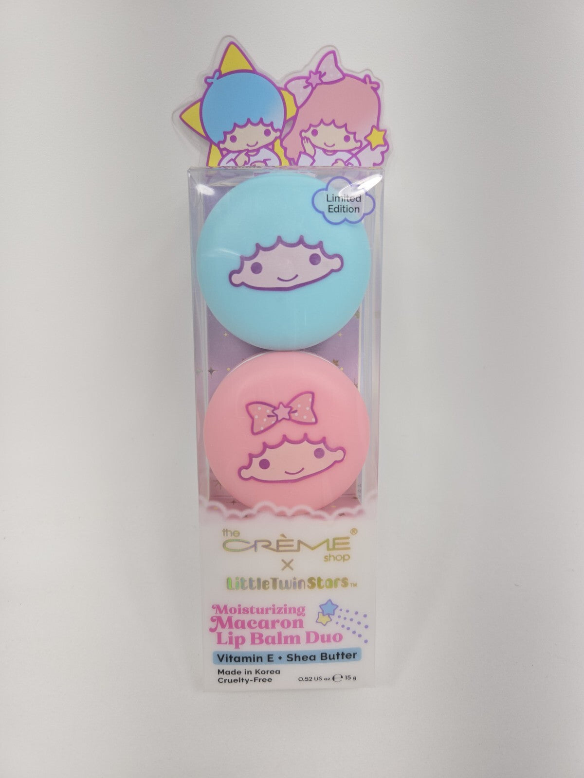 Lip Balm Set - Limited Edition Little Twin Stars Macarons by The Crème Shop