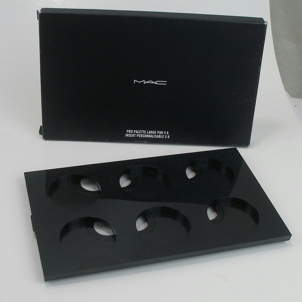 Refillable Makeup Palette Case with 15-Slot Eye Shadow Insert - Large