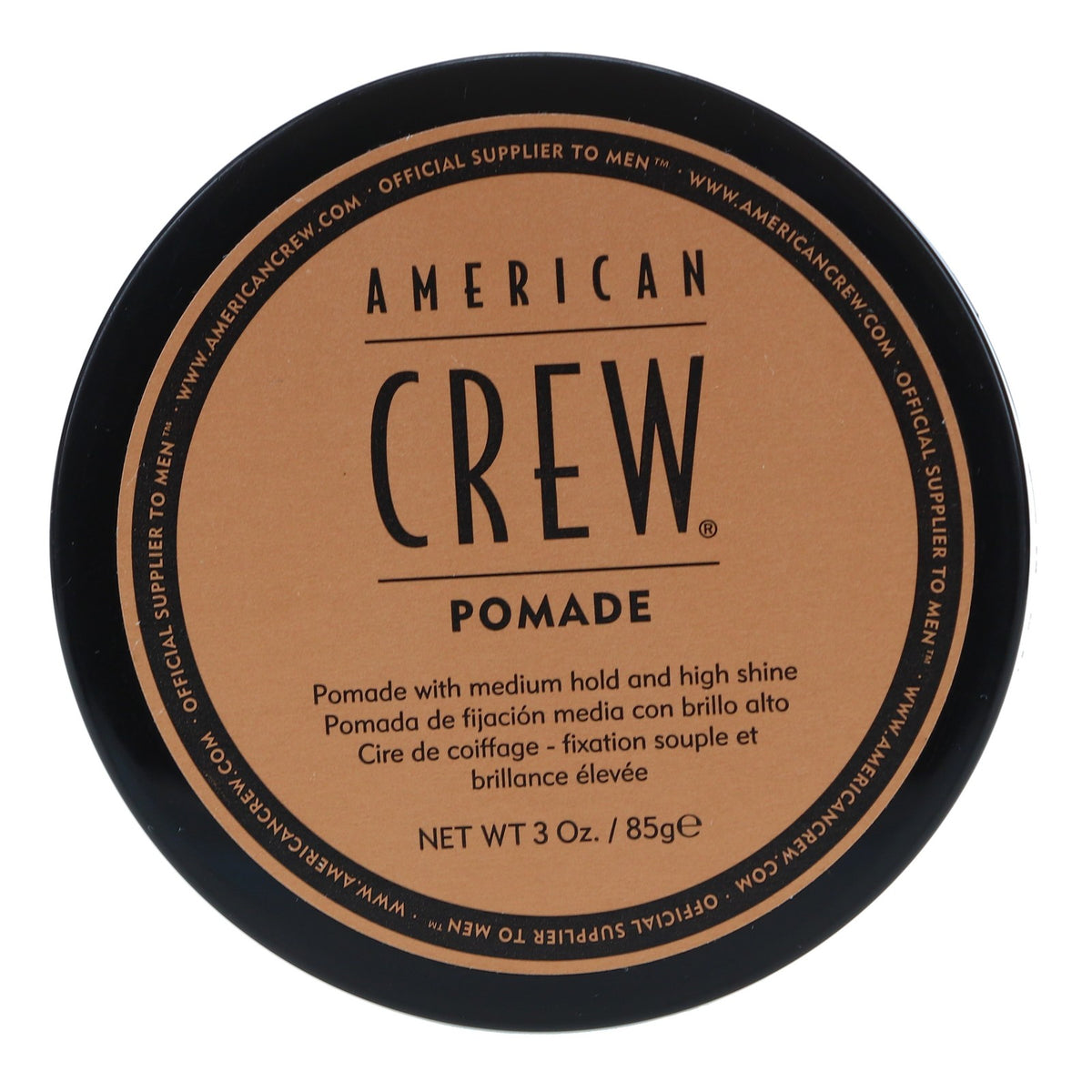 Men's Hair Pomade 3 oz Pack of 4 - Medium Hold Shine & Flexibility