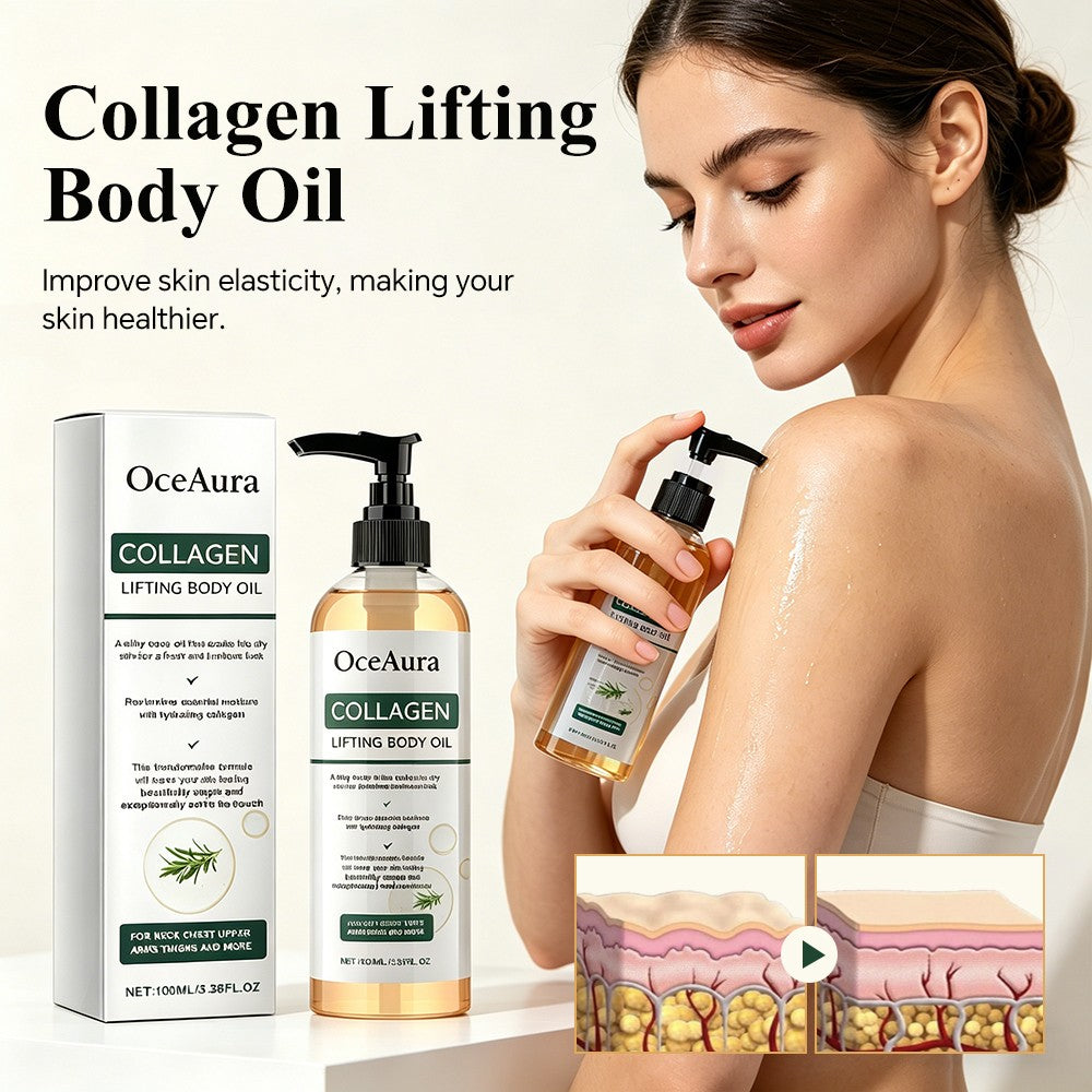 Collagen Body Oil - Firming Moisturizer for Dry Skin, 100ml
