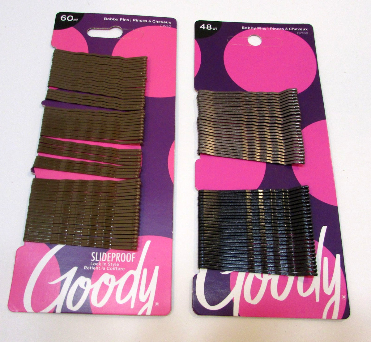 2020 New 48 each 02189 and 01520 Goody Bobby Pins