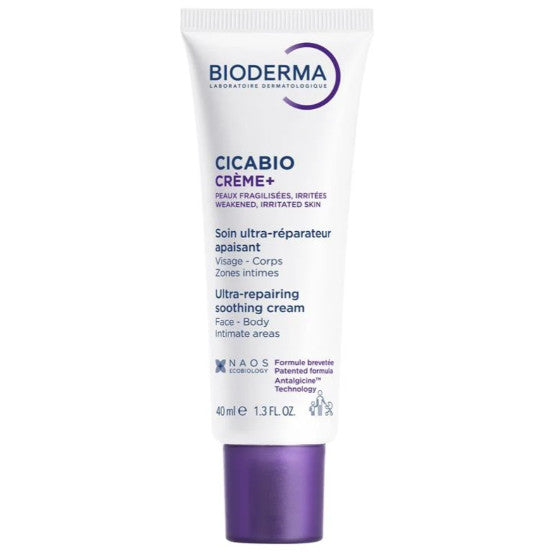 Bioderma Cicabio Ultra Repairing Soothing Cream 40ml for Skin Healing