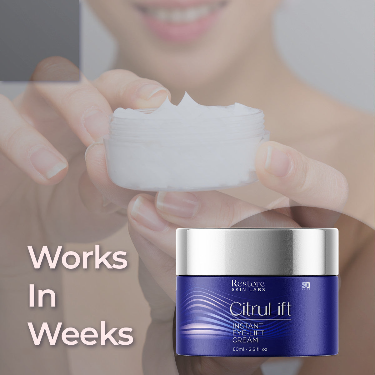 Restore Skin Labs Citrulift Cream Support Hydration for Radiant Glow