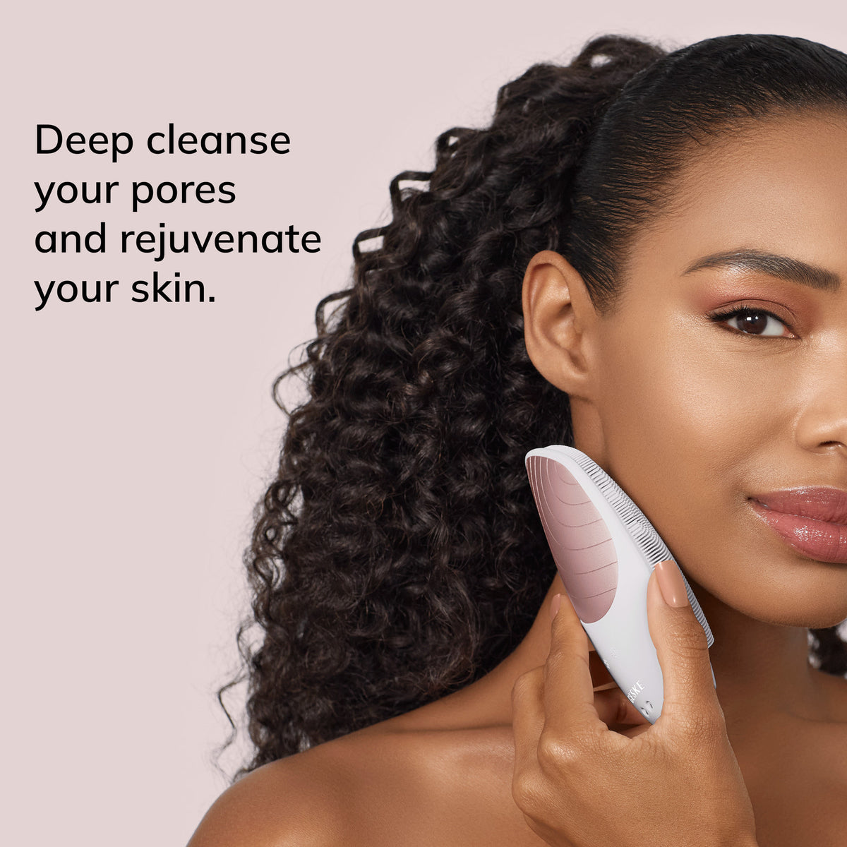 GESKE Sonic Thermo Facial Brush 6-in-1 Skin Cleansing & Massager