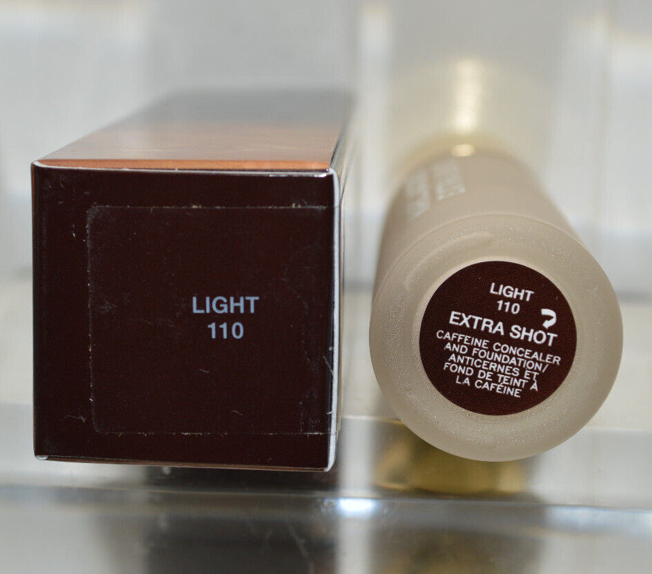 Caffeine-Infused Concealer & Foundation - All Shades, 16ml - Full Coverage