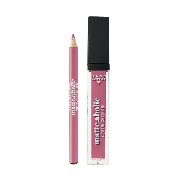 Matte Lip Color & Lip Liner Kit - Hydrating Long-Lasting Lip Makeup