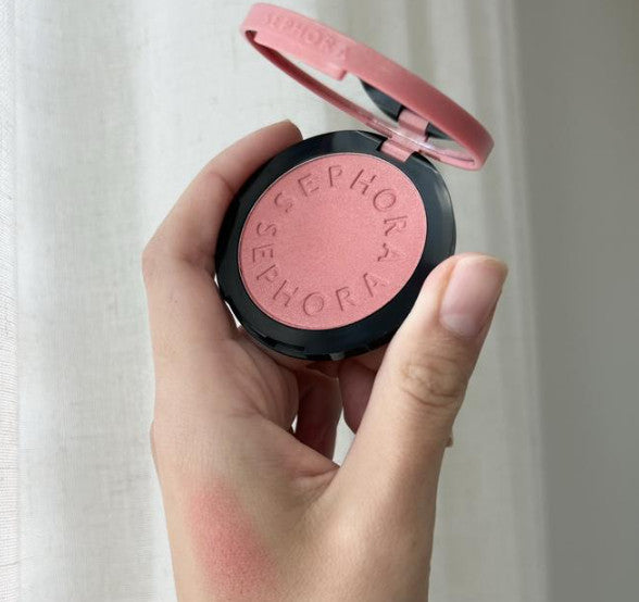 Colorful Blush Palette with 7 Shades - Vegan & Buildable Powder Makeup