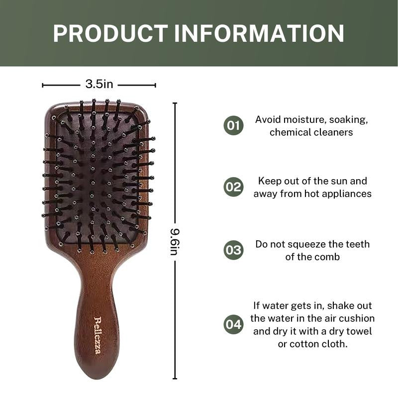 Multifunctional Travel Hairbrush Comb Set - Small Pocket Hair Comb