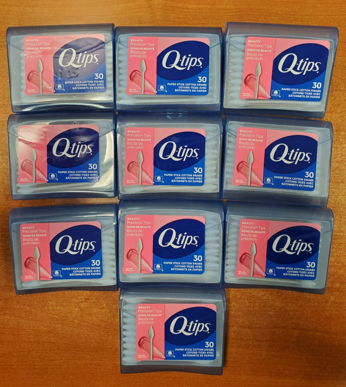 Travel Cotton Swabs Pack of 10 - Precision Tips for Makeup & Ear Care