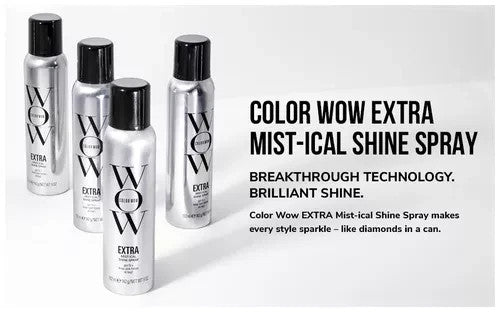 Color Wow Extra Mist-ical Shine Spray 5 oz - Hair Gloss & Radiance