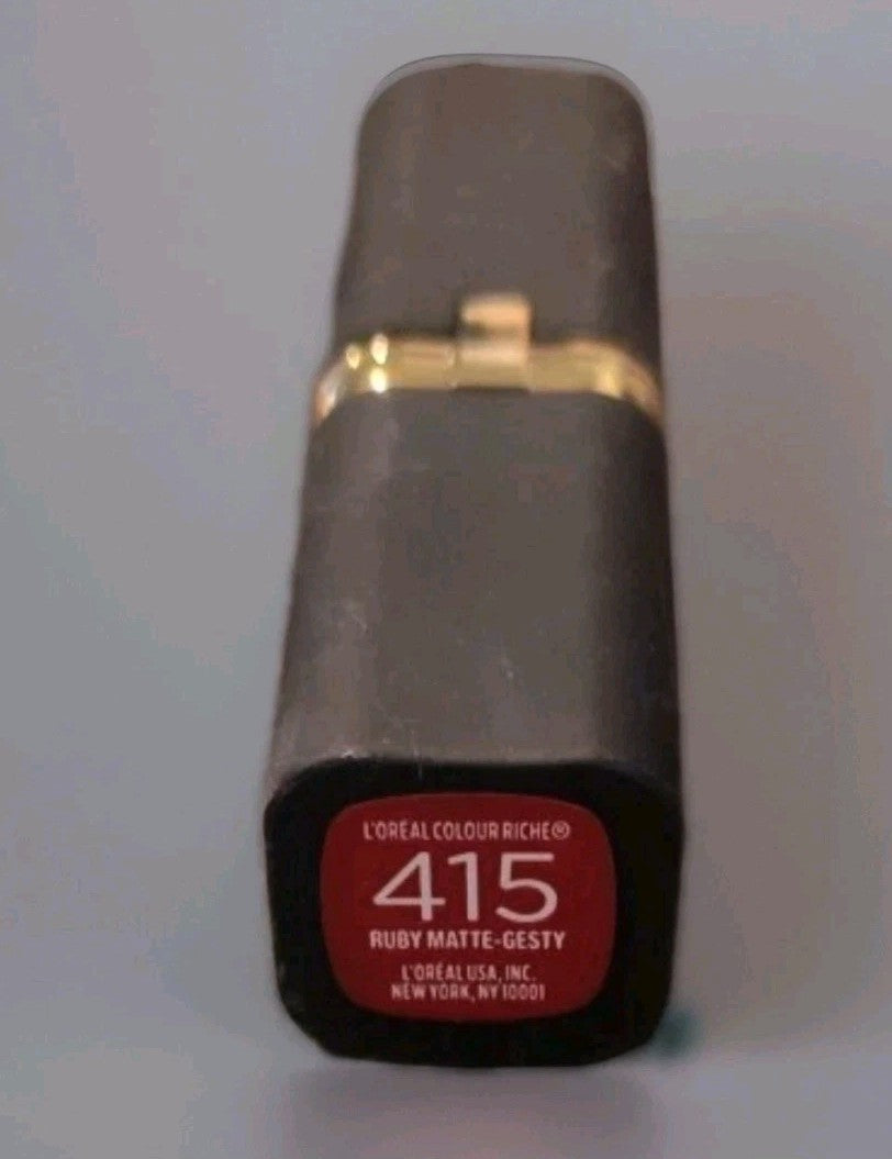 Lipstick 415 Ruby Matte - Long-Lasting Lip Color for Elegant Looks