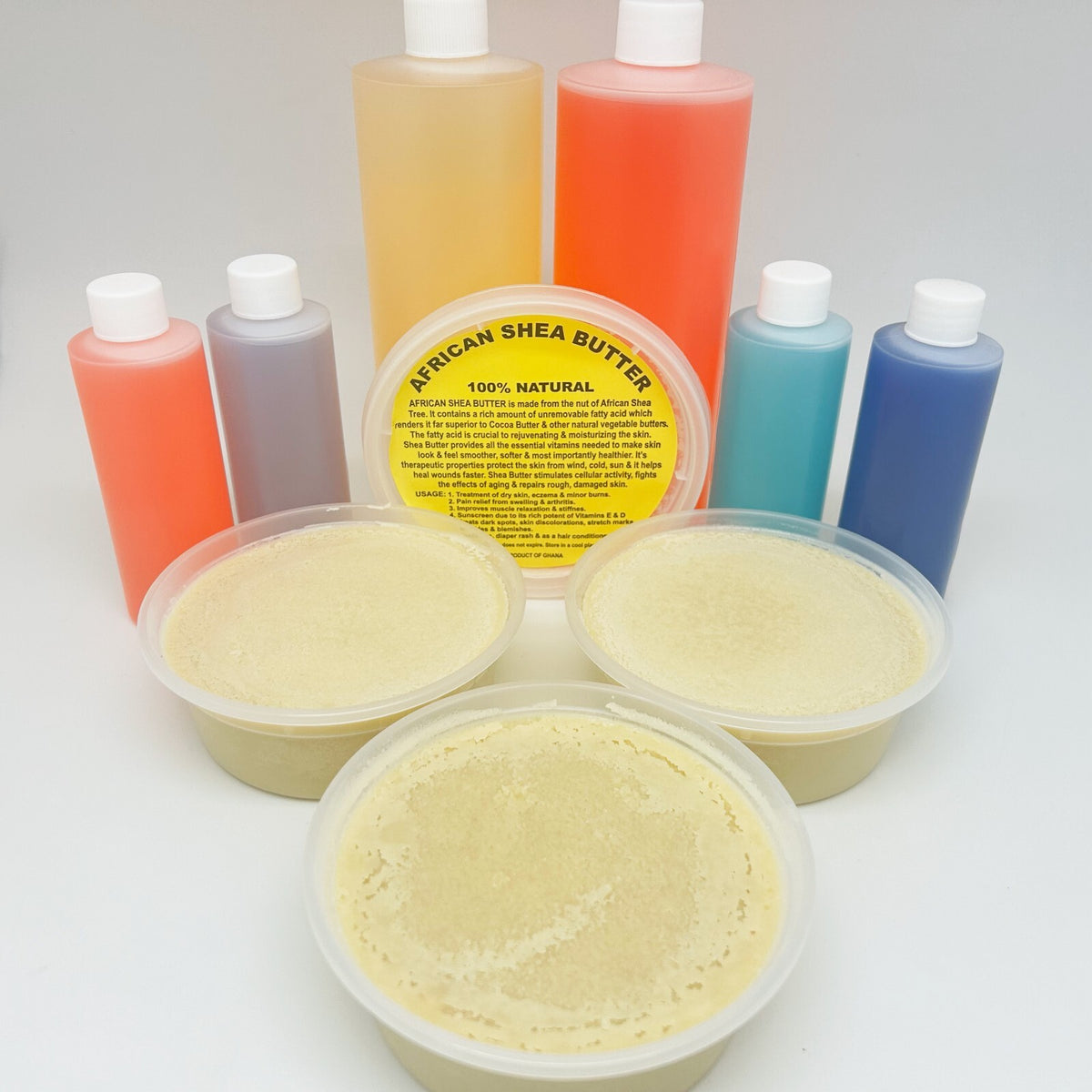 Raw Shea Butter - Organic Unrefined Wholesale, Multiple Scents