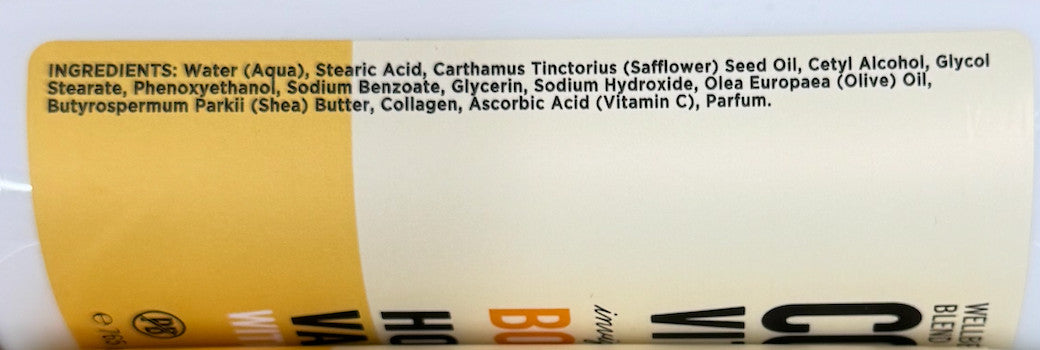 Collagen Body Lotion with Vitamin C, Honey & Vanilla, 27oz