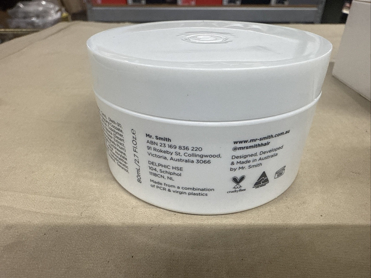 Mr. Smith Flexible Hold Hair Cream 2.7oz - Natural Shine & Movement