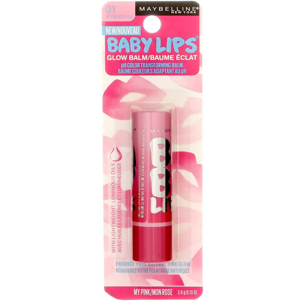 Color Changing Lip Balm with Hydrating Pink Glow - 2 Pack