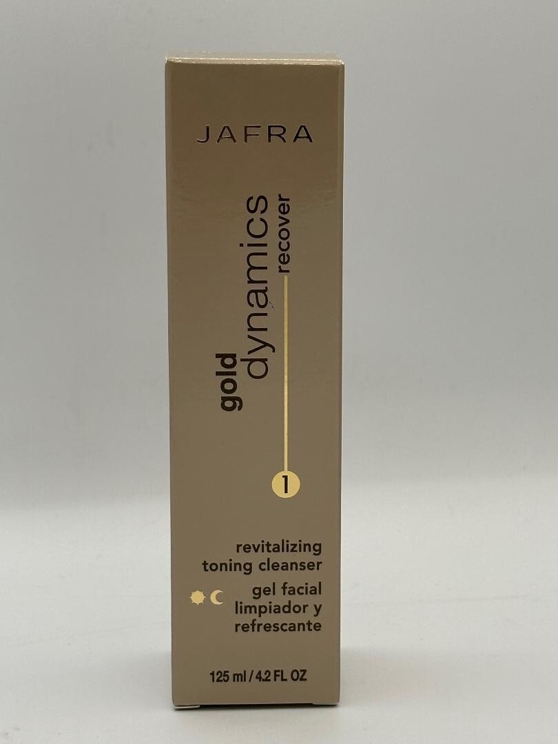 Jafra Gold Dynamics Revitalizing Facial Cleanser 4.2 oz - Toning, Purifying Skin